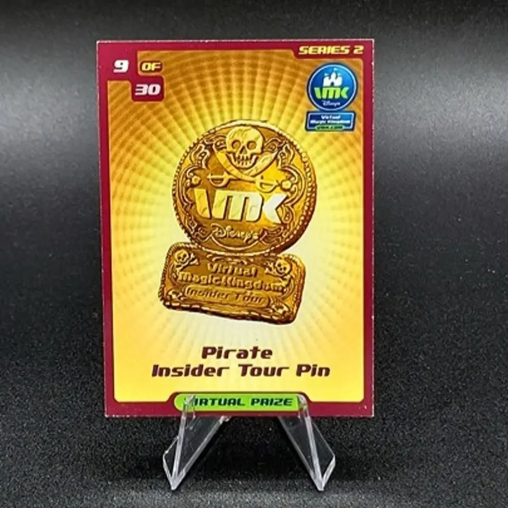 Virtual Magic Kingdom VMK Pirate Insider Tour Pin